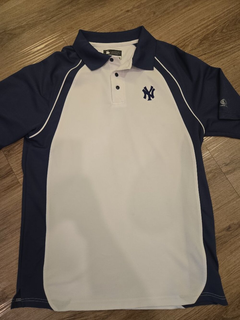 True Fan MLB New York Yankees Polo Shirt Large